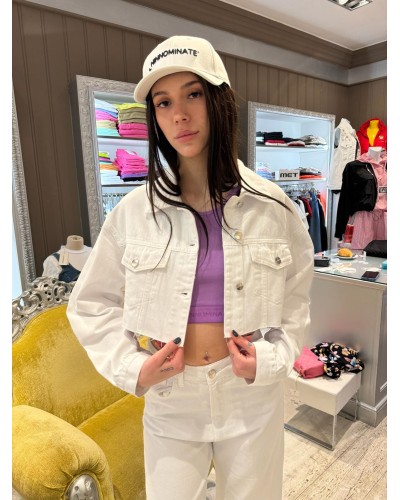 Giubbino Bull Denim Crop  HINNOMINATE