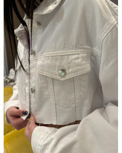 Giubbino Bull Denim Crop  HINNOMINATE