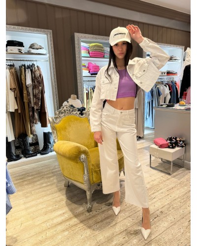 Giubbino Bull Denim Crop  HINNOMINATE