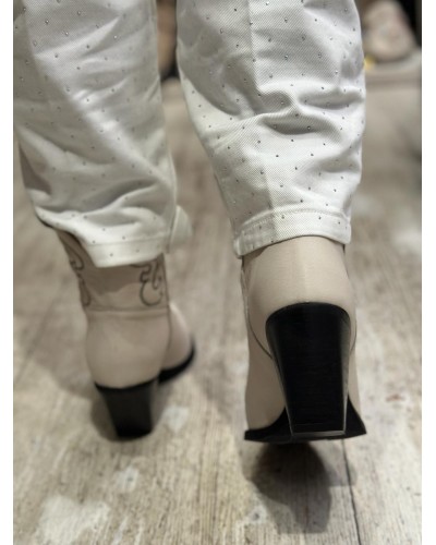 Stivale Texano India GISEL MOIRE'