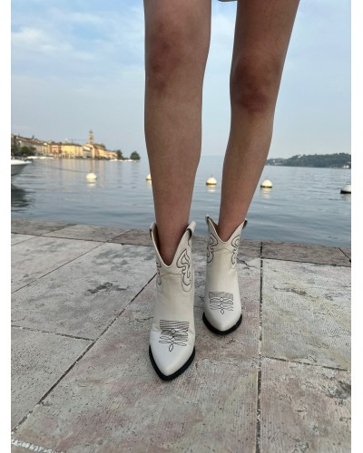 Stivale Texano India GISEL MOIRE'