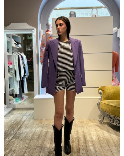 Giacca Monopetto Viola GAELLE PARIS