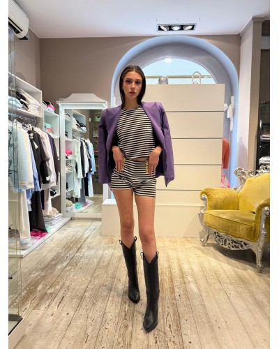 Giacca Monopetto Viola GAELLE PARIS