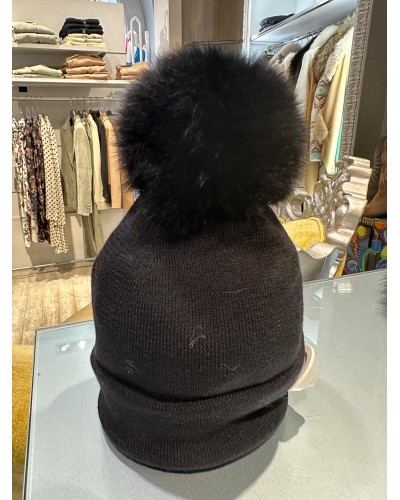 Cuffia Ponpon Volpe REGINA