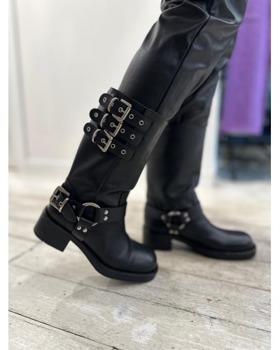 Stivale Biker Bredford GISEL MOIRE'