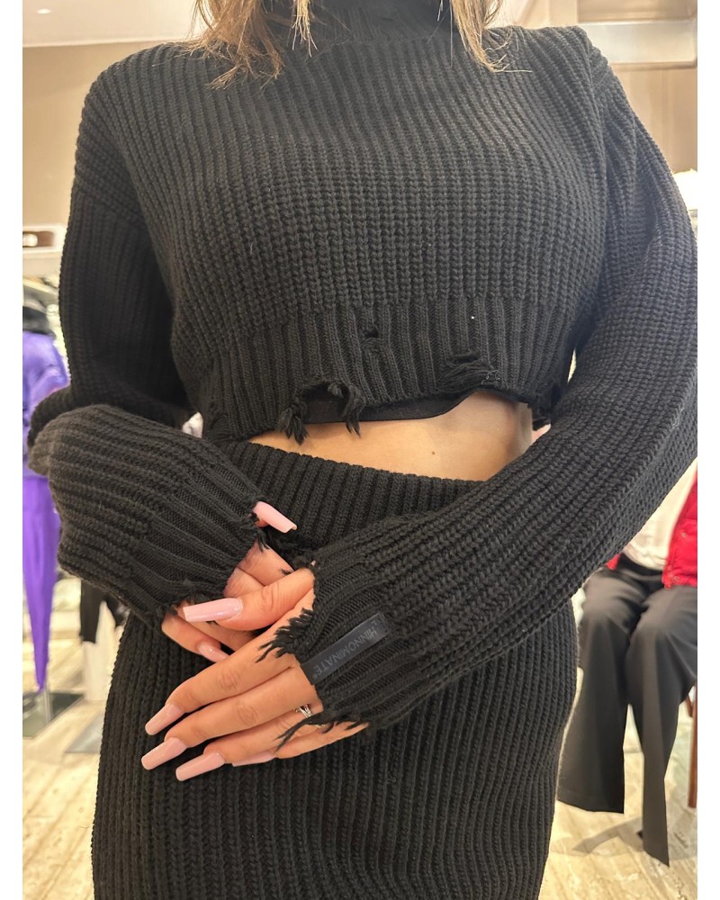 Maglia Crop Rotture HINNOMINATE