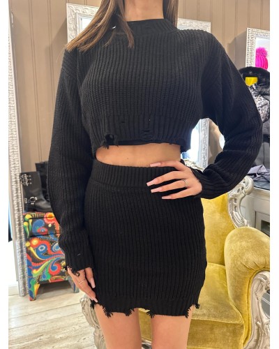 Maglia Crop Rotture HINNOMINATE