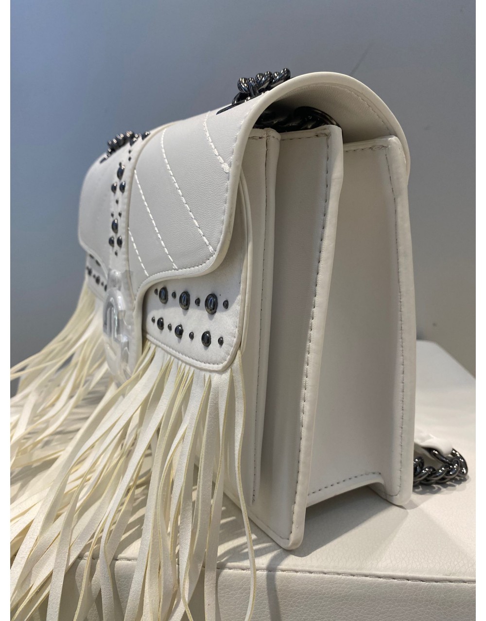 Borsa Media con Frange GAELLE PARIS