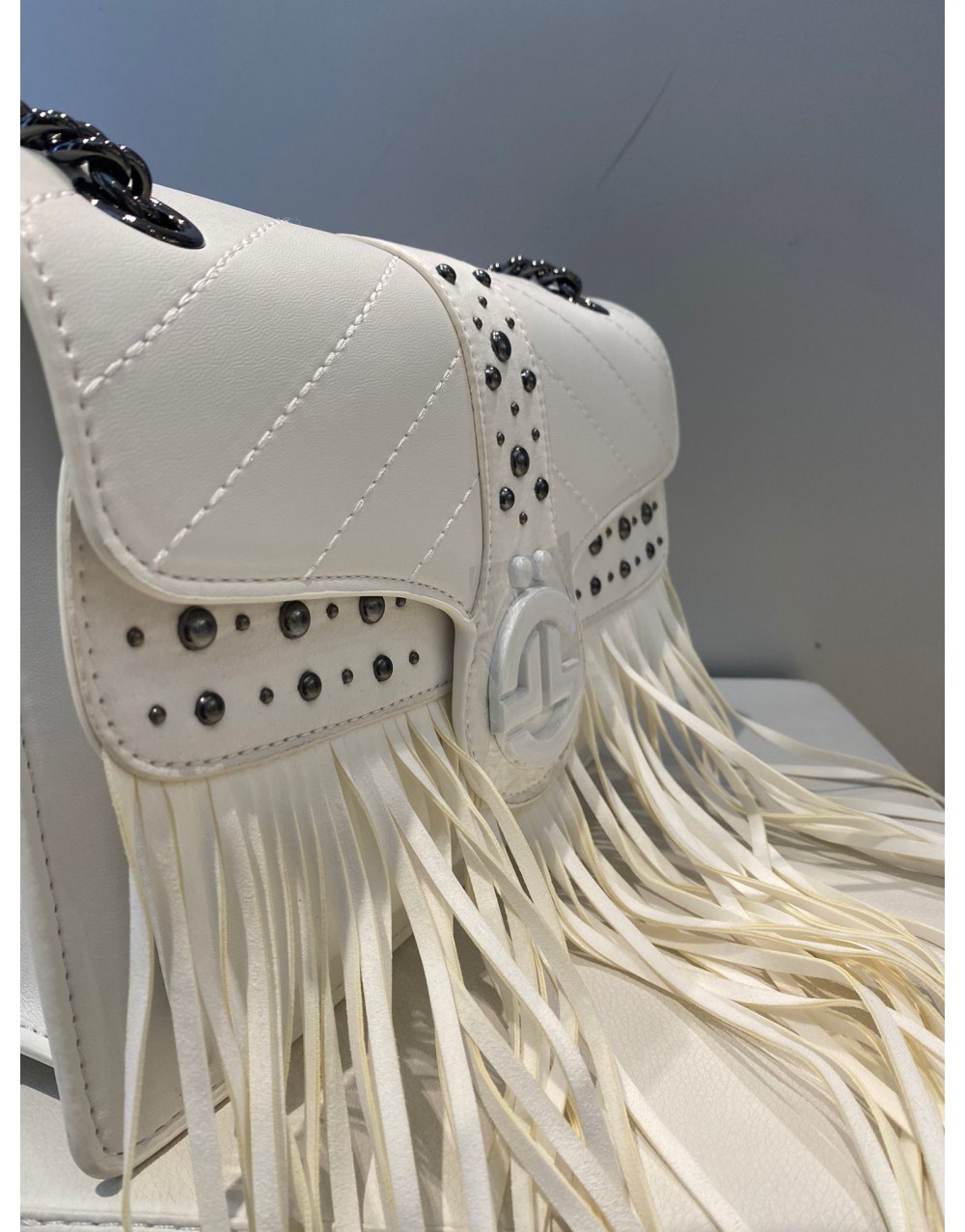 Borsa Media con Frange GAELLE PARIS