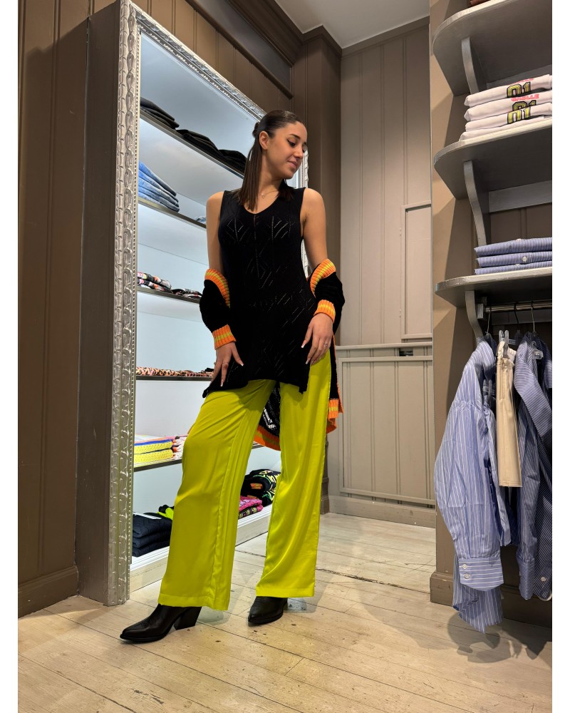 Pantalone in raso GAELLE PARIS