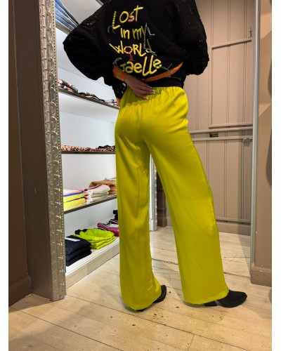 Pantalone in raso GAELLE PARIS