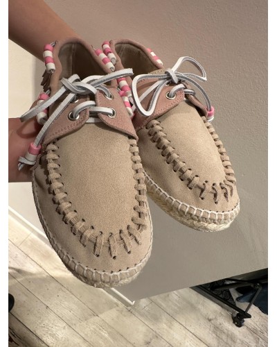 Scarpa Nautico Frange Bicolor LAGOA