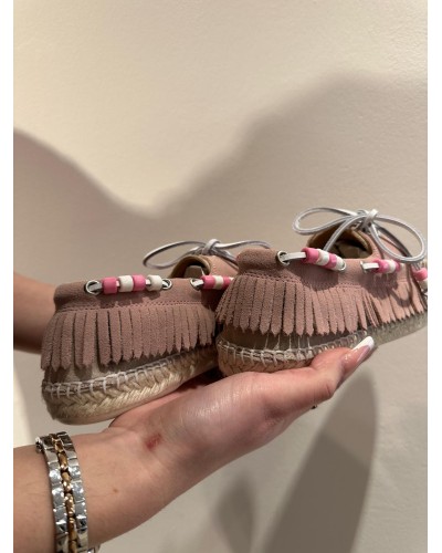 Scarpa Nautico Frange Bicolor LAGOA