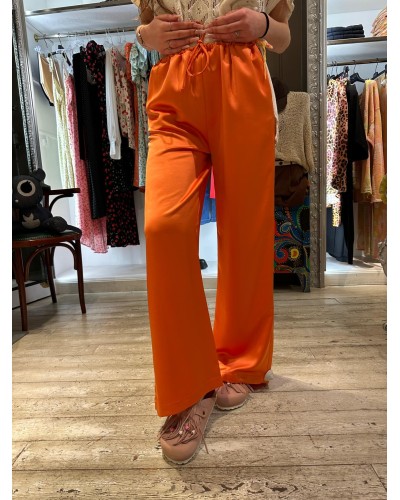 Pantalone Dritto in Raso GAELLE PARIS