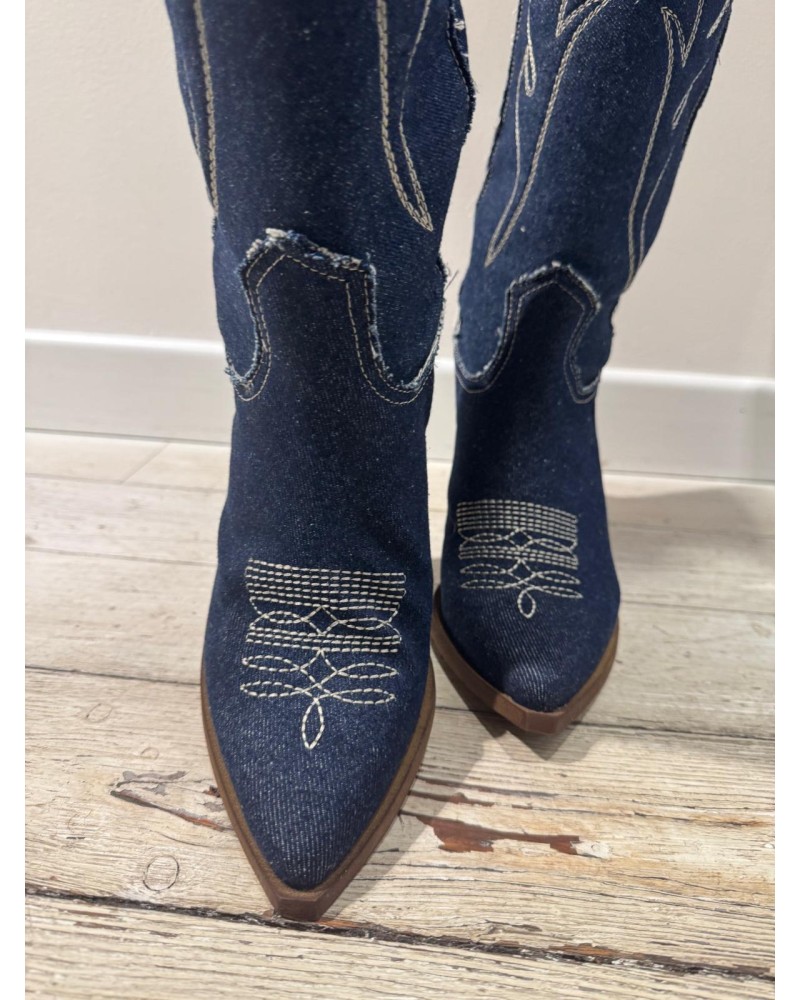 Texano Corazon in Jeans GISEL MOIRE'