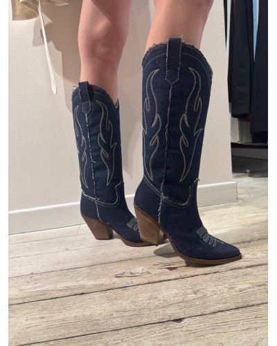 Texano Corazon in Jeans GISEL MOIRE'