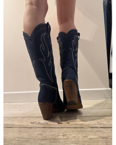 Texano Corazon in Jeans GISEL MOIRE'