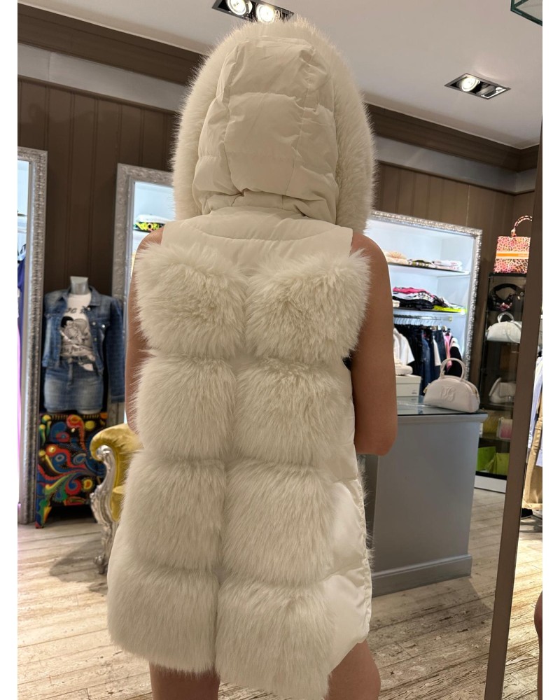 Gilet Piuma e Ecovolpe REGINA