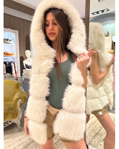 Gilet Piuma e Ecovolpe REGINA