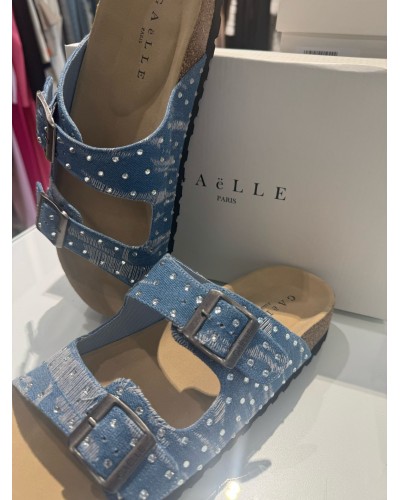Sandalo Denim GAELLE PARIS