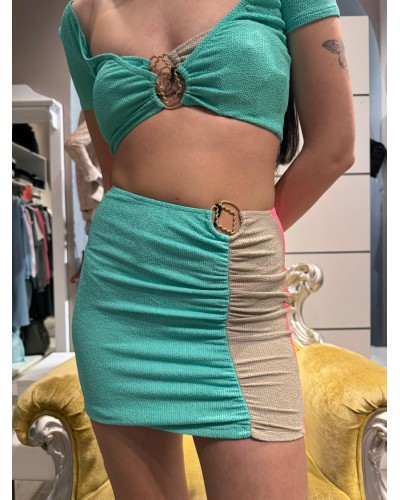 Gonna Corta Tricolore ME FUI