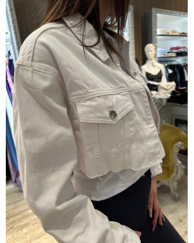 Giubbino Bull Denim Crop  HINNOMINATE