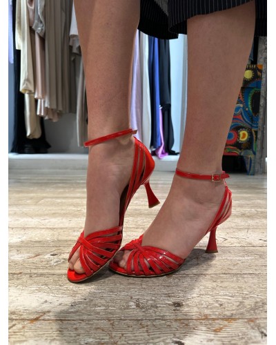 Sandalo Vernice Rosso PETITE CHERI