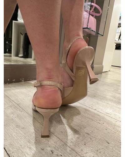 Sandalo in Vernice Nude PETITE CHERI