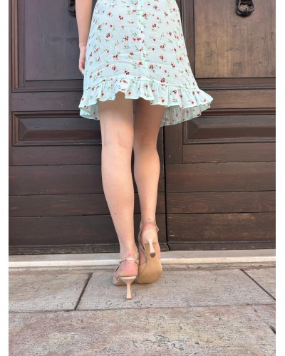 Sandalo in Vernice Nude PETITE CHERI