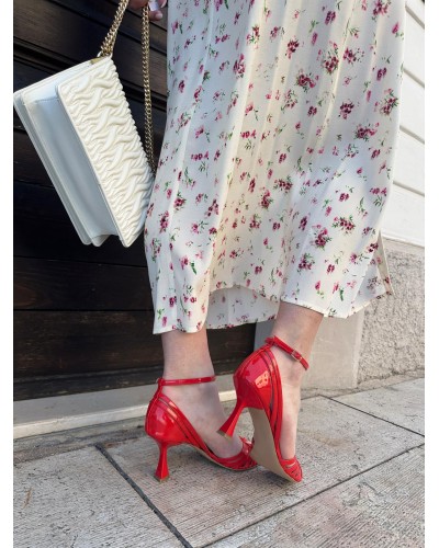 Sandalo Vernice Rosso PETITE CHERI