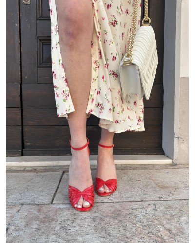 Sandalo Vernice Rosso PETITE CHERI