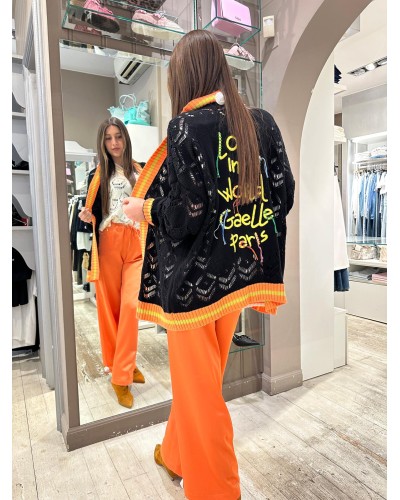 Pantalone Dritto in Raso GAELLE PARIS