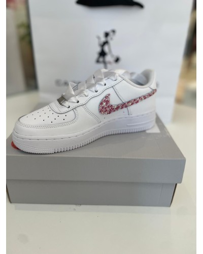 Nike Force 1 Cristalli Rosa NIKE