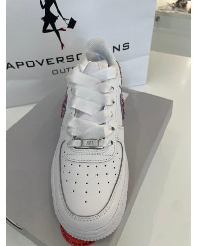 Nike Force 1 Cristalli Rosa NIKE