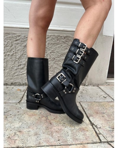 Stivale Biker Bredford GISEL MOIRE'