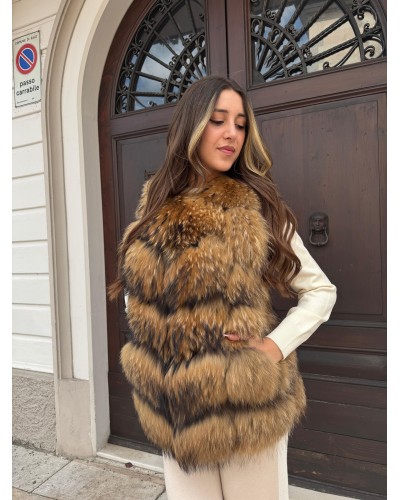 Gilet in Mourmasky REGINA