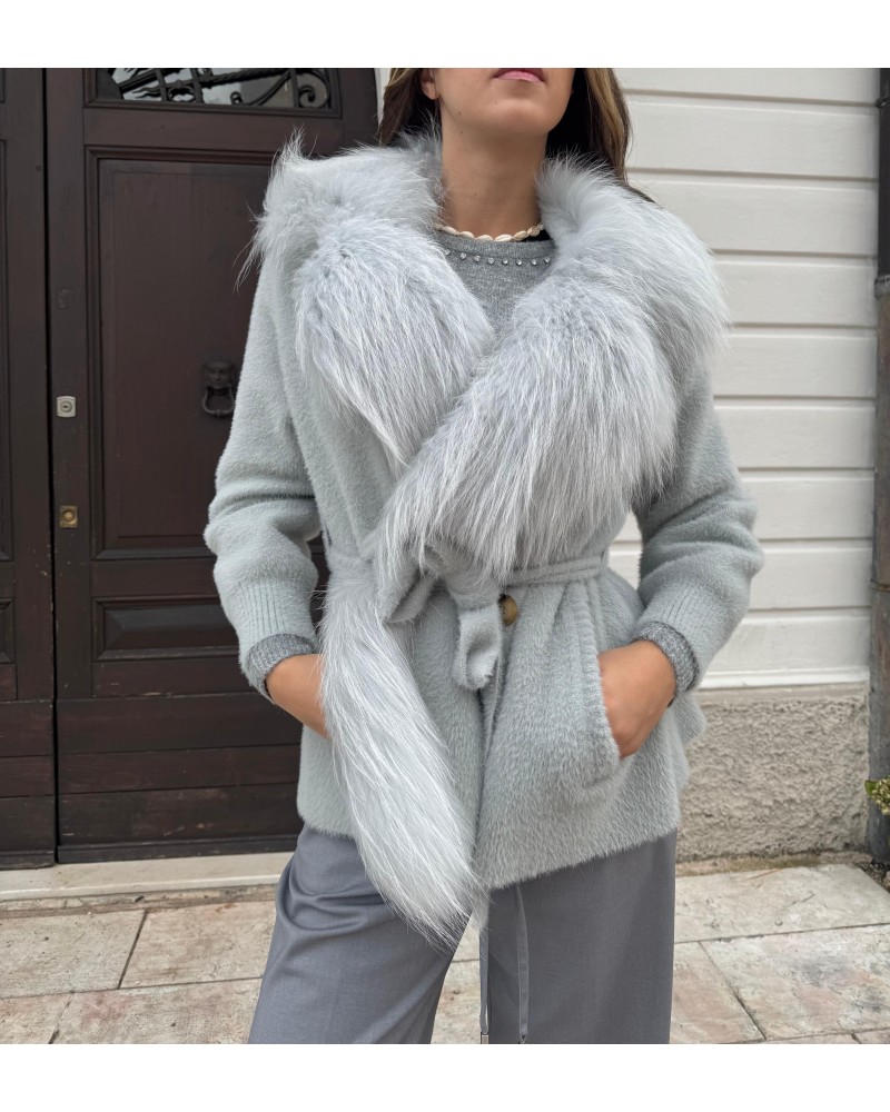 Cappotto Corto con Volpe REGINA