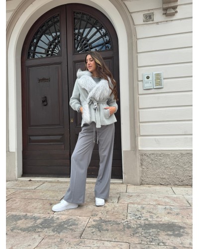 Cappotto Corto con Volpe REGINA