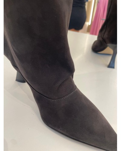 Stivale Camoscio Oliva PETITE CHERI