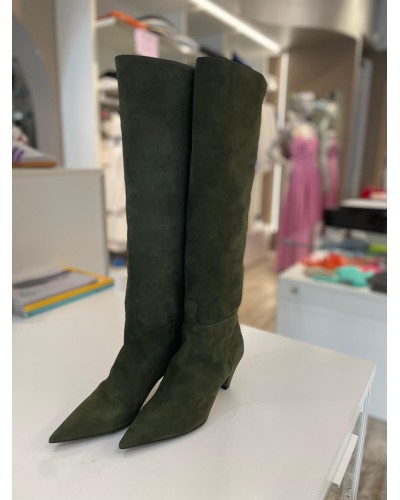 Stivale Camoscio Oliva PETITE CHERI