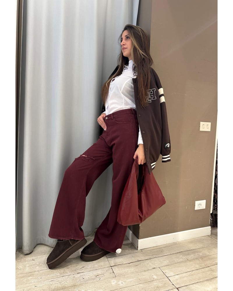 Pantalone in bull denim  HINNOMINATE