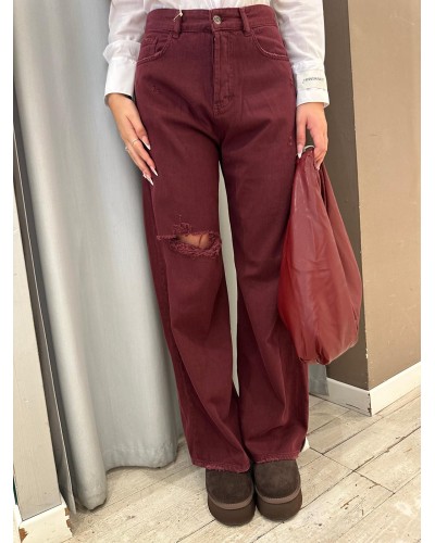 Pantalone in bull denim  HINNOMINATE