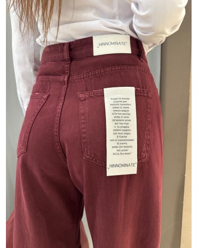 Pantalone in bull denim  HINNOMINATE