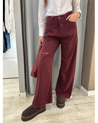 Pantalone in bull denim  HINNOMINATE