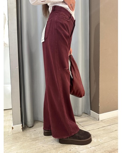 Pantalone in bull denim  HINNOMINATE