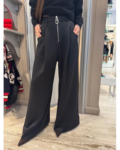 Pantalone Largo Chiusura Frontale GAELLE PARIS