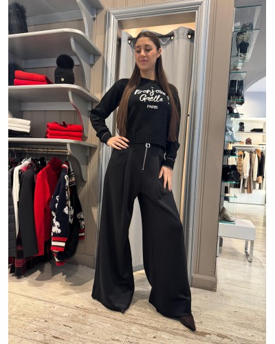 Pantalone Largo Chiusura Frontale GAELLE PARIS
