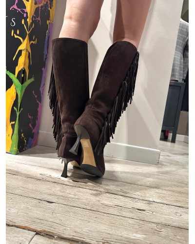 Stivale Scamosciato con Frange PETITE CHERI