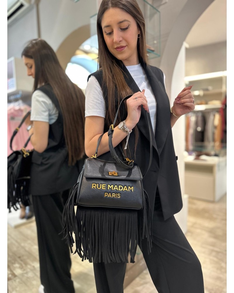 Borsa Les Jourse con Frange RUE MADAM