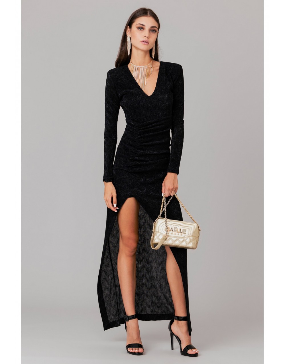 Abito Lungo Lurex GAELLE PARIS
